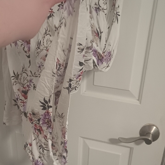 Torrid Floral Walkthrough Romper Size 20 - Picture 8 of 14